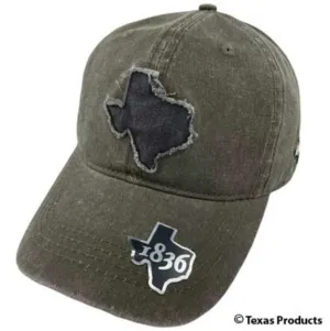 Green Large Texas Shape Hat