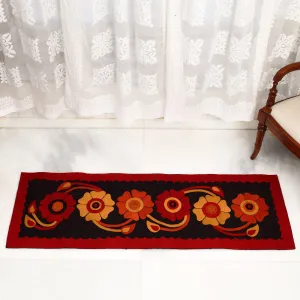 Hand Felted Pure Wool Namda Floor Mat (68 in x 21 in)