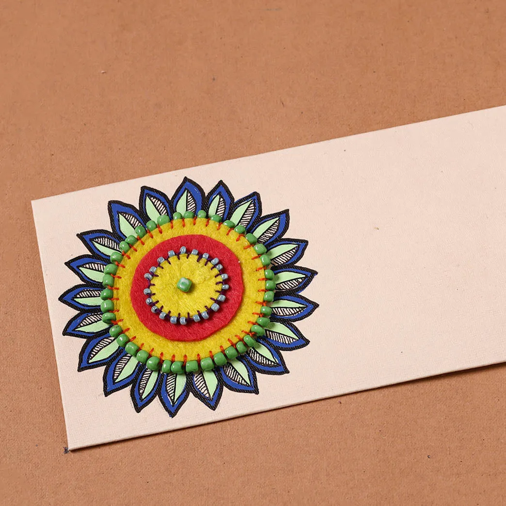 Handcrafted Mandala Art Envelope 24