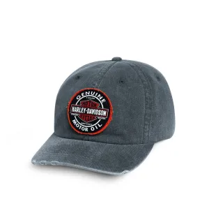 Harley-Davidson® Men's Genuine Oil Patch Cap - 99411-16VM