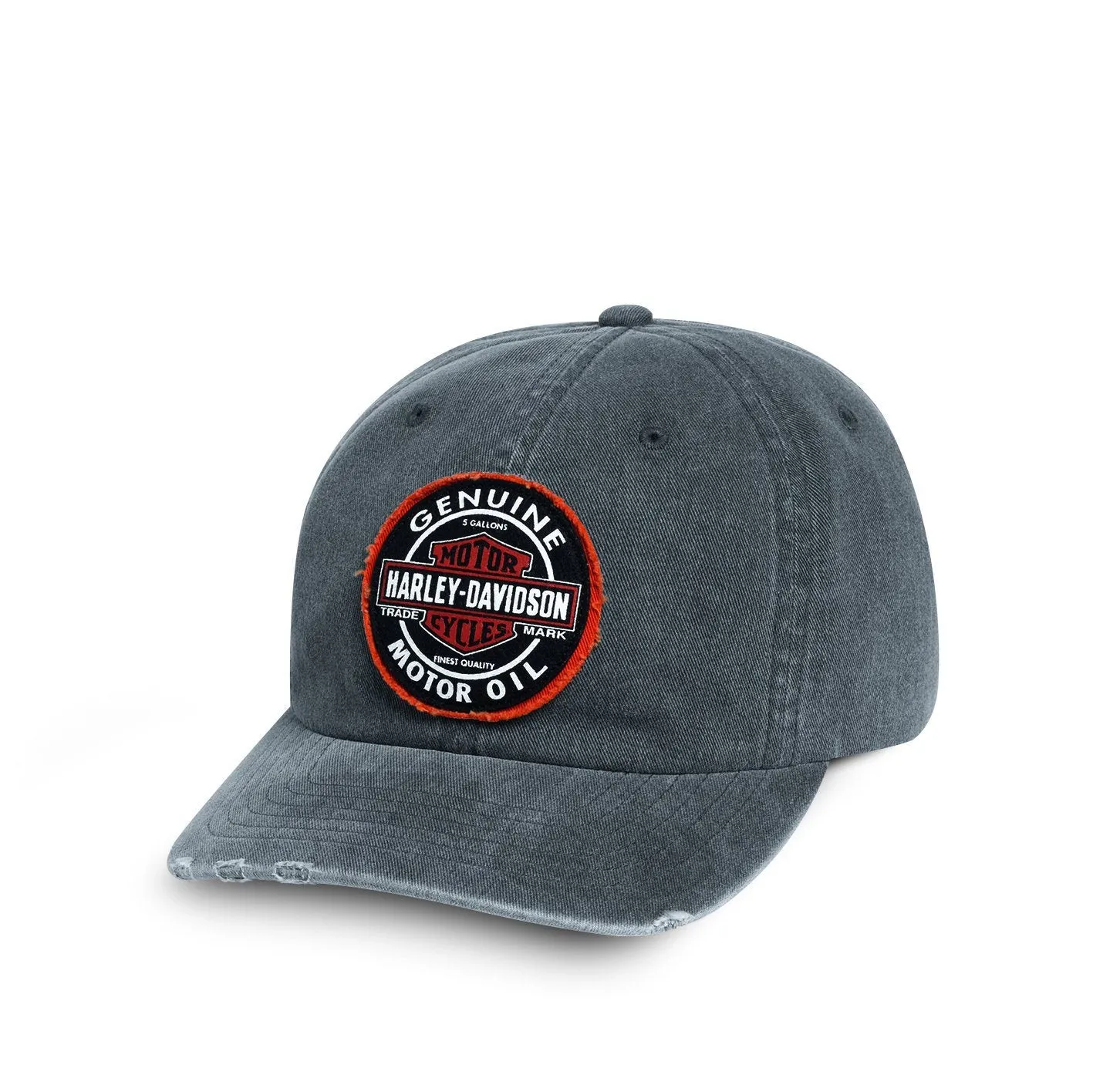 Harley-Davidson® Men's Genuine Oil Patch Cap - 99411-16VM