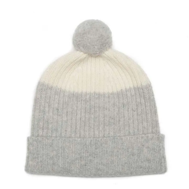 Hat- Pom Silver