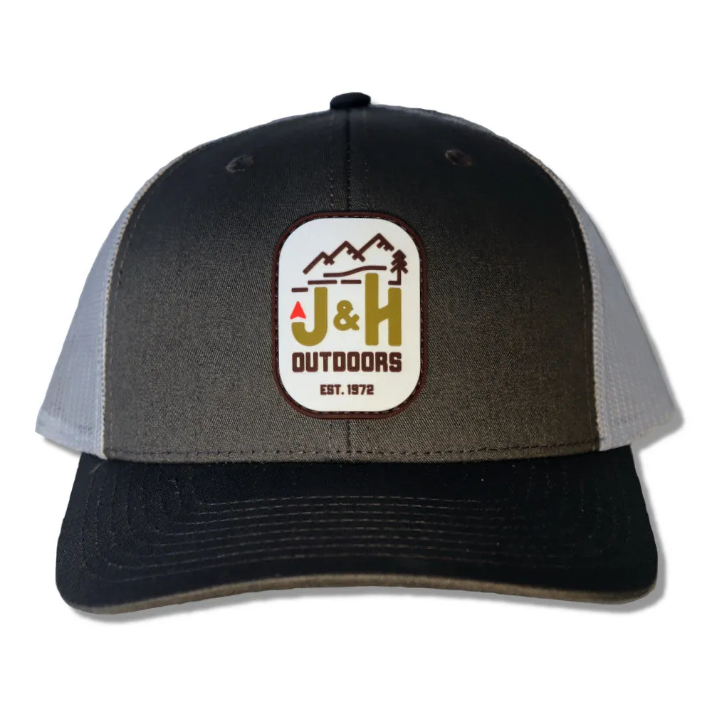 J&H Outdoors Rubber Patch Logo Hat