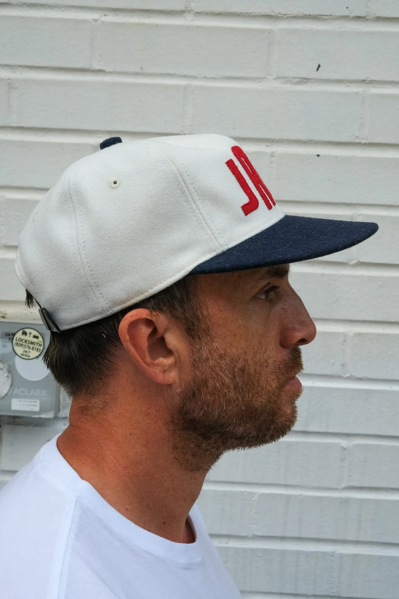 JANE Ballpark Hat - Blue/White/Red