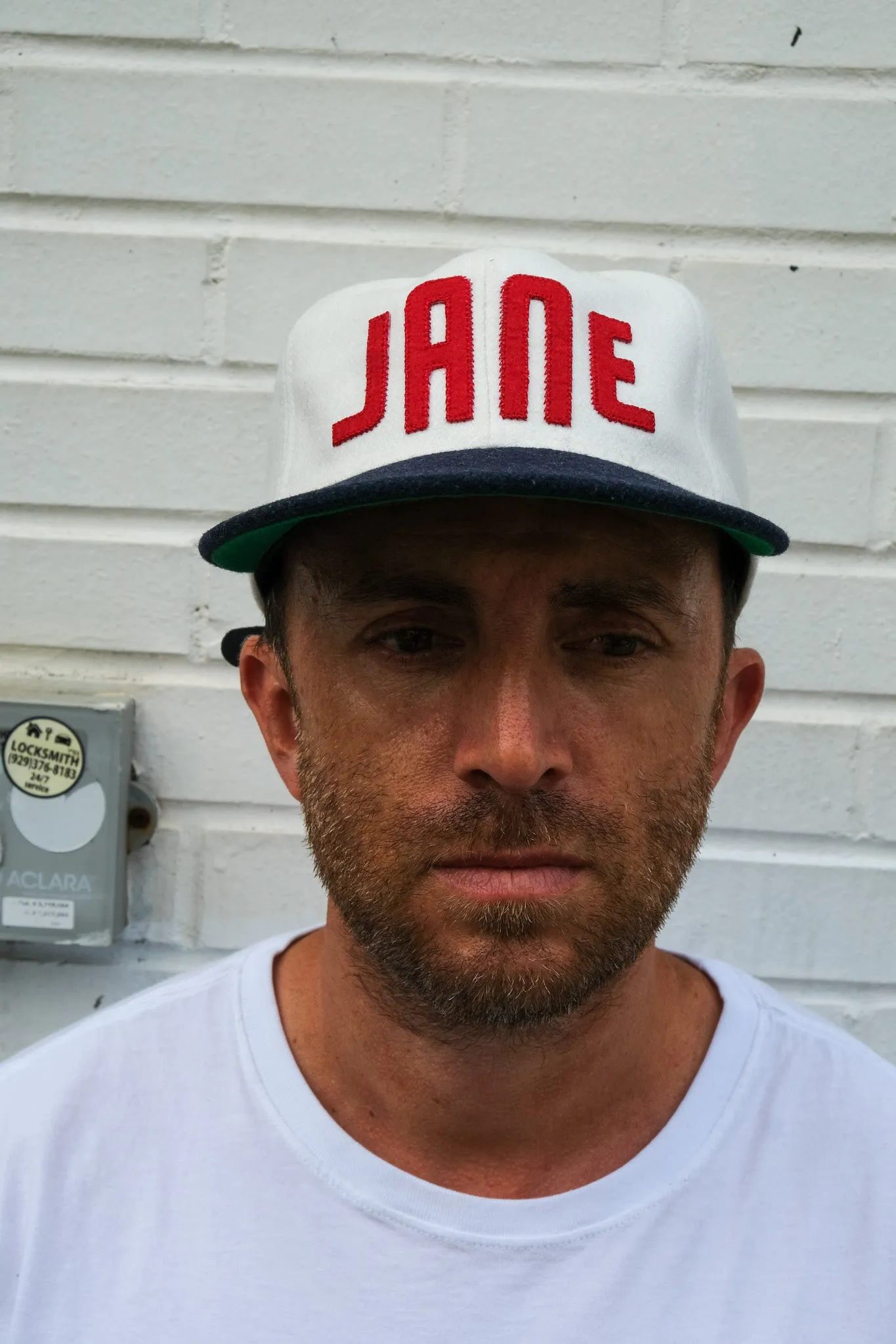 JANE Ballpark Hat - Blue/White/Red