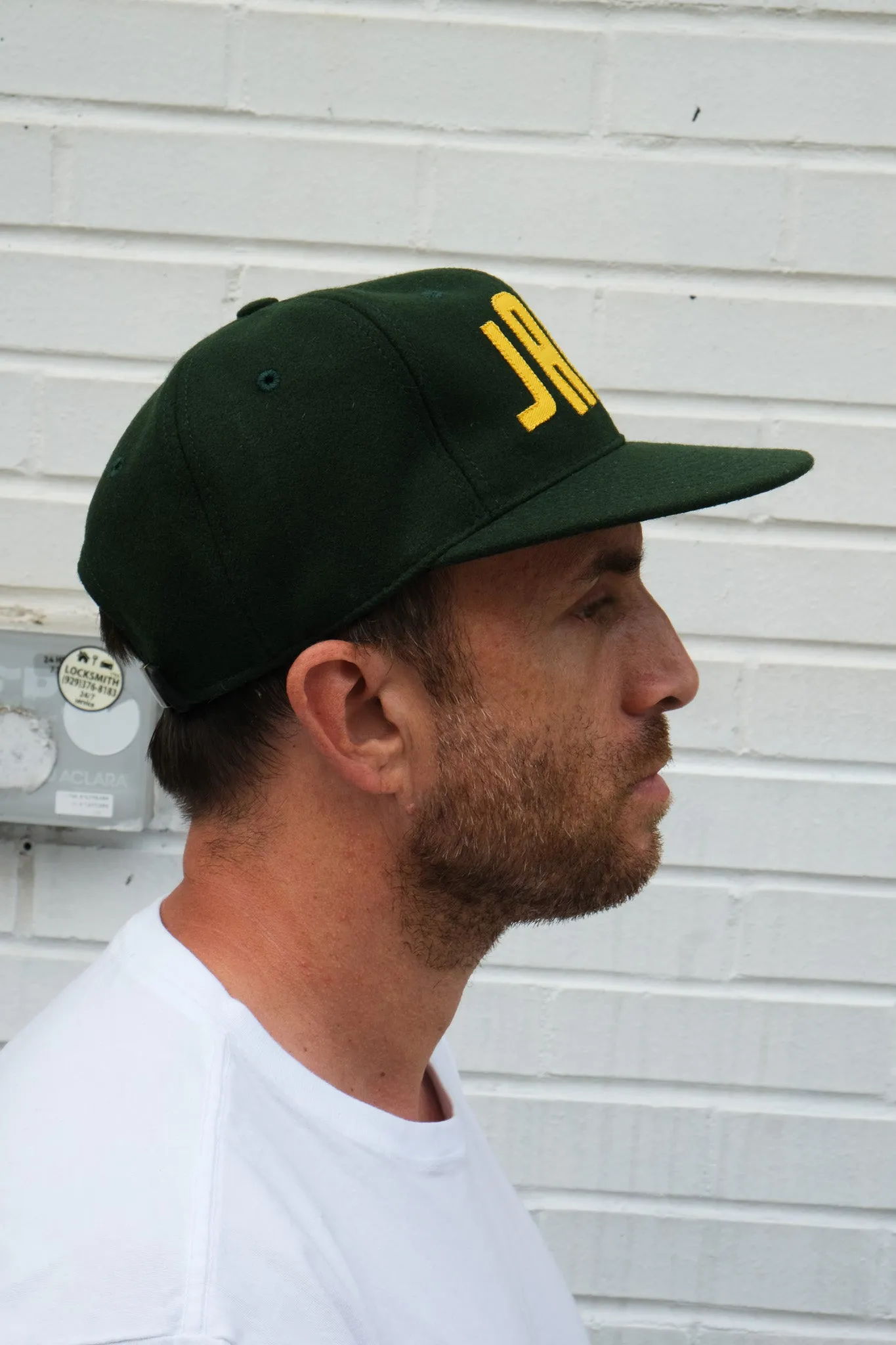 JANE Ballpark Hat - Green/Yellow