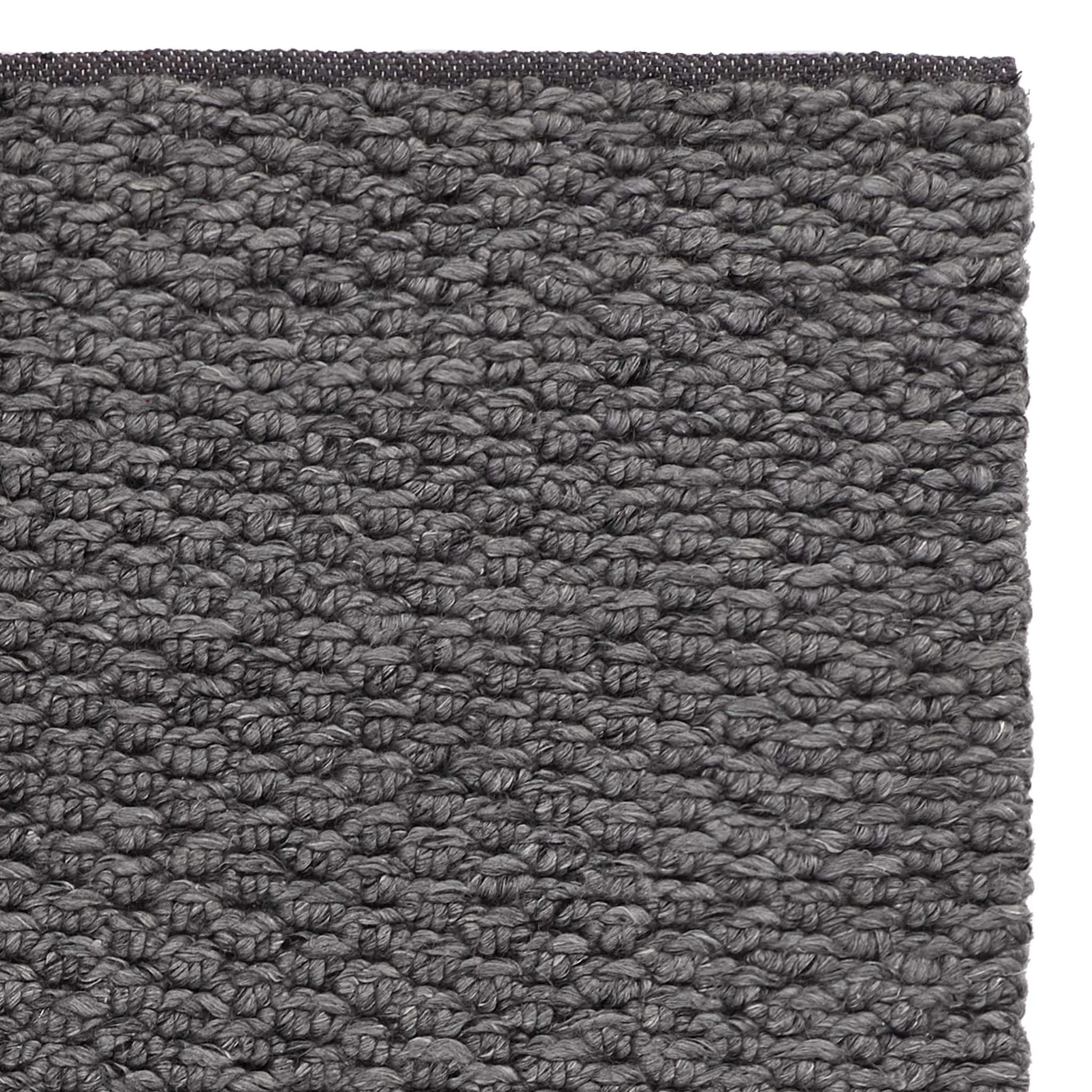 Kasara Wool Rug [Light grey melange]