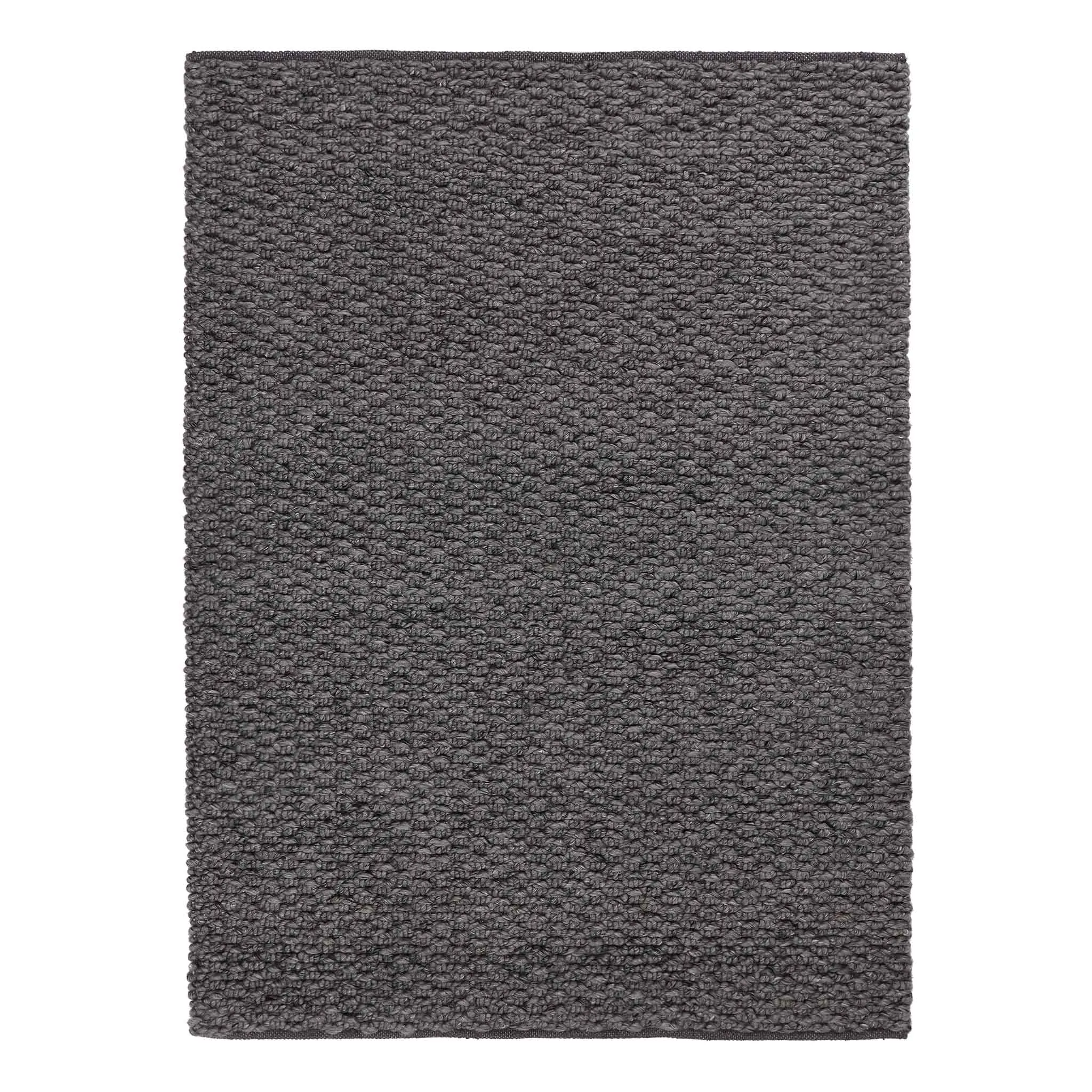 Kasara Wool Rug [Light grey melange]