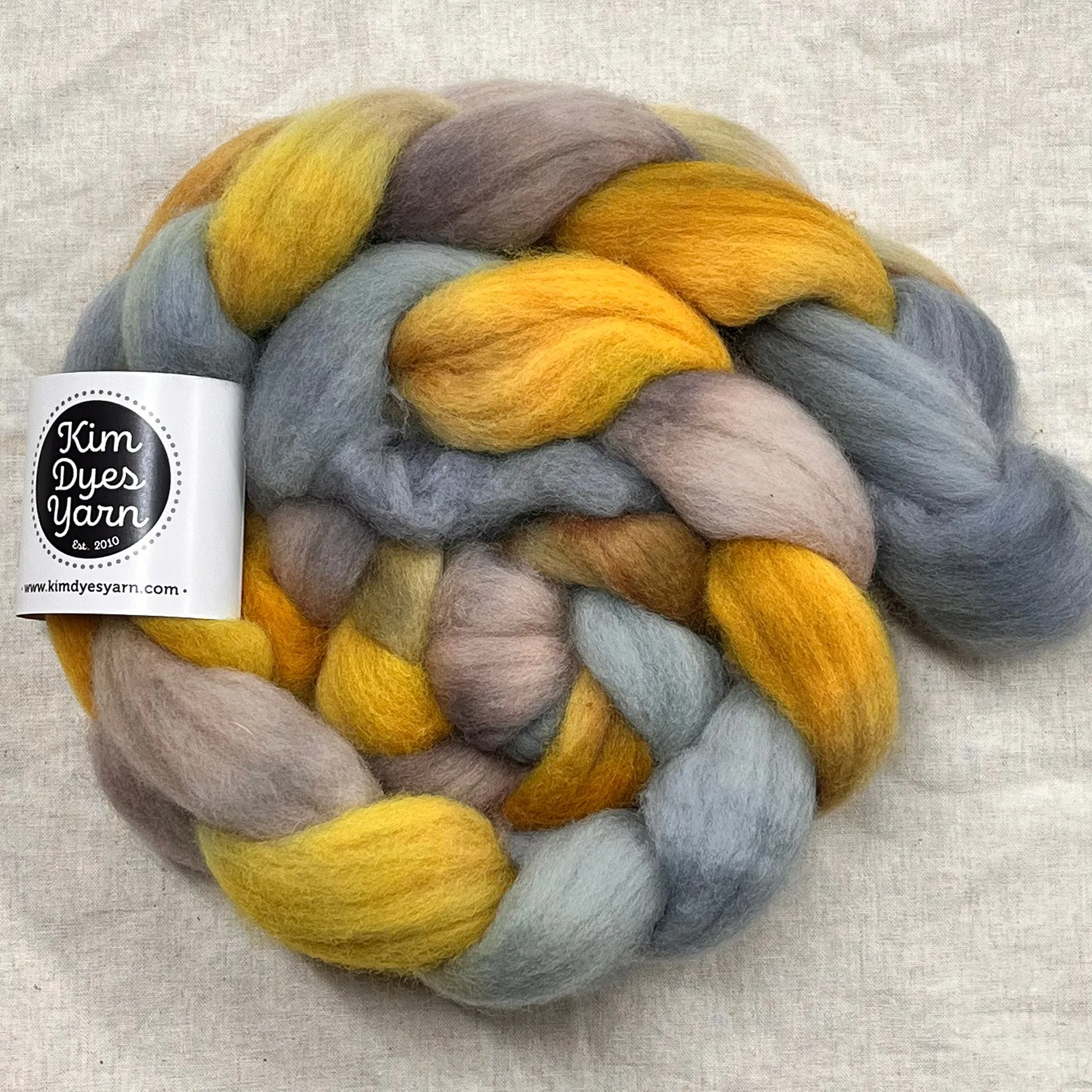 Kim Dyes Yarn Falkland Combed Top