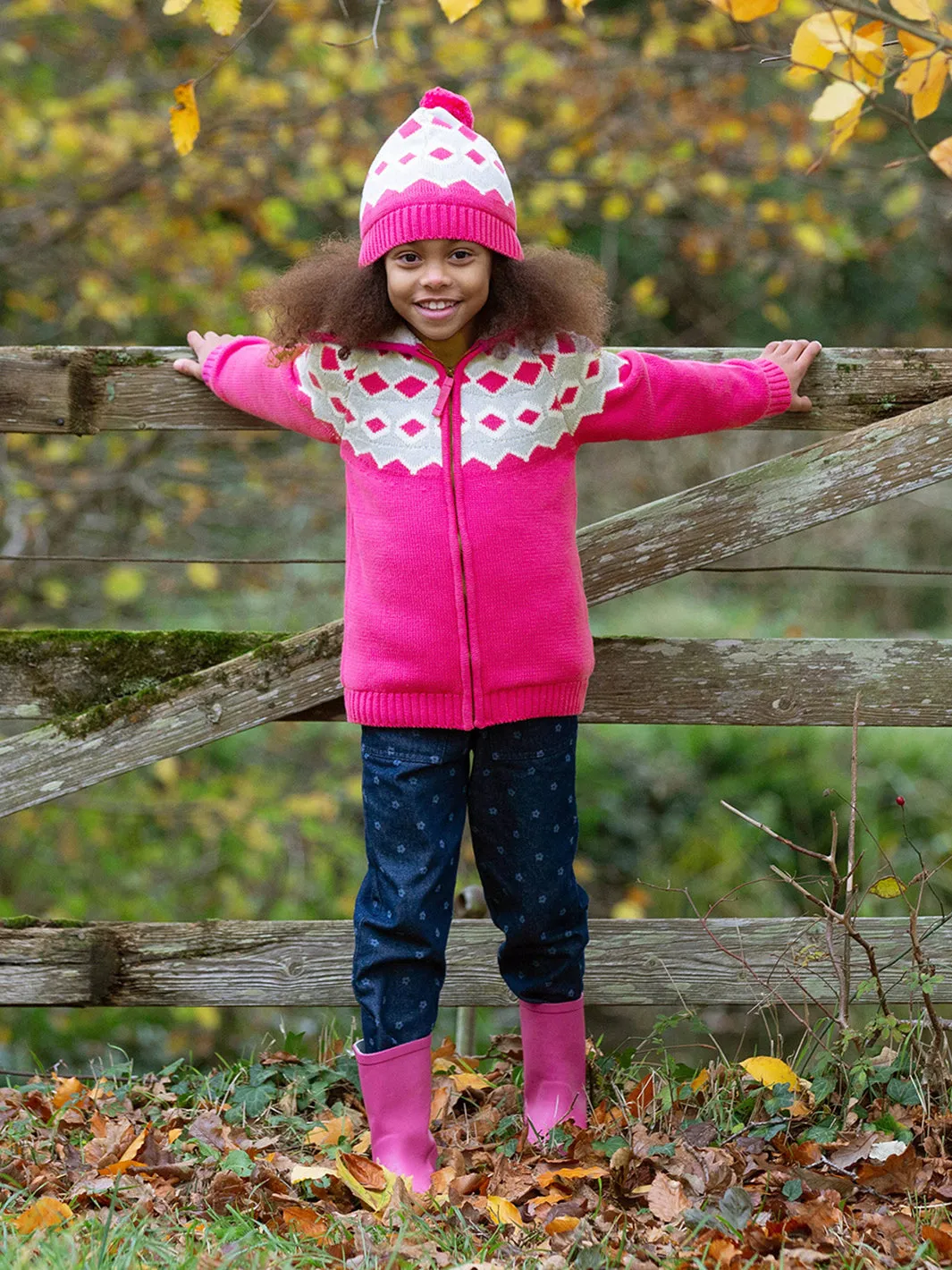 Kite Jurassic Cosy Hat Pink