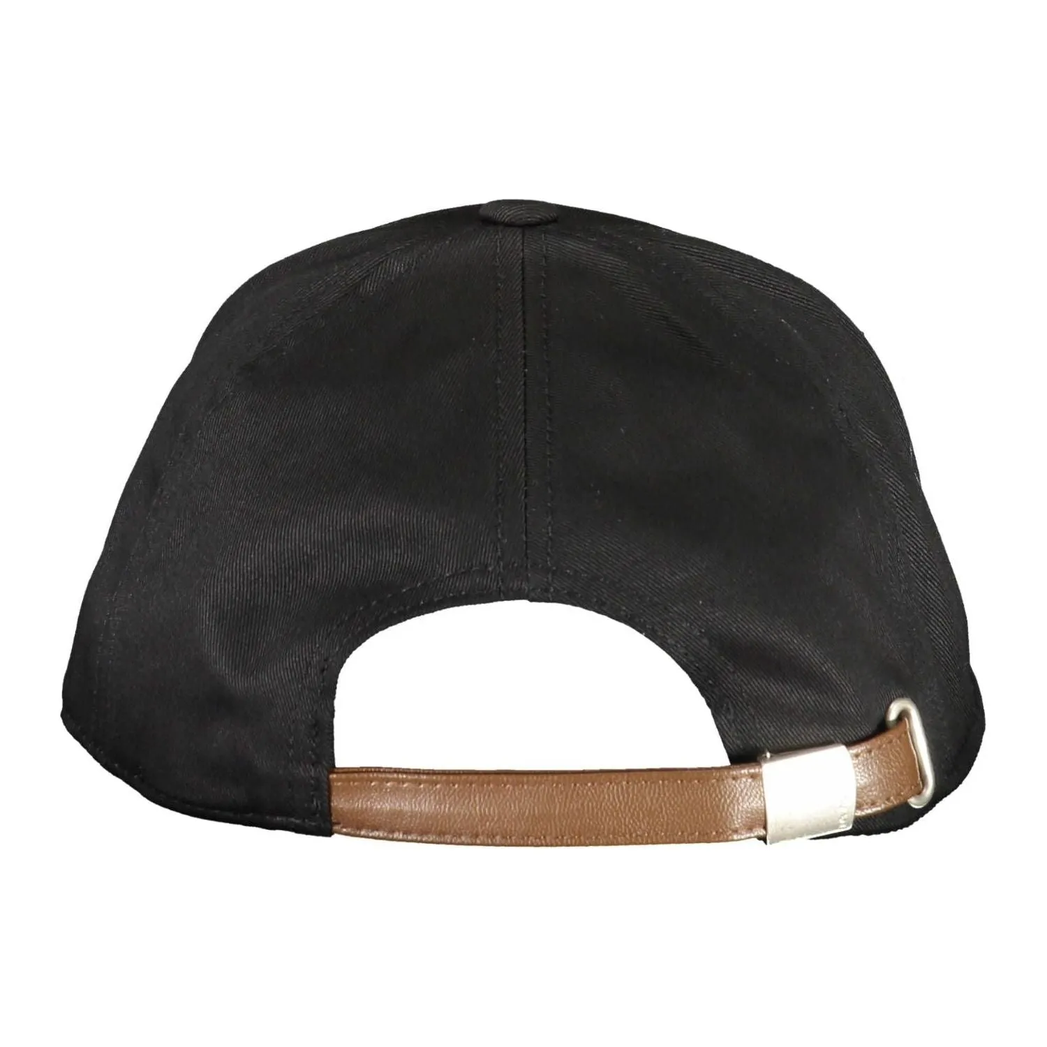 La Martina Black Cotton Men Cap