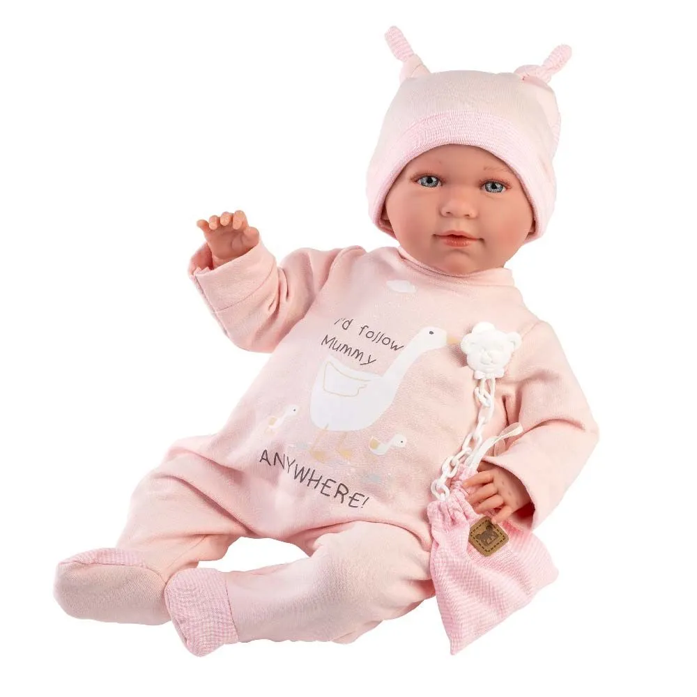 Llorens - Baby Girl Doll with Crying Mechanism, Clothing & Accessories: Mimi 42cm