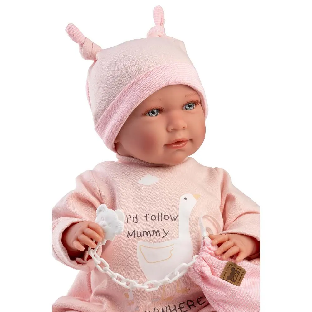 Llorens - Baby Girl Doll with Crying Mechanism, Clothing & Accessories: Mimi 42cm