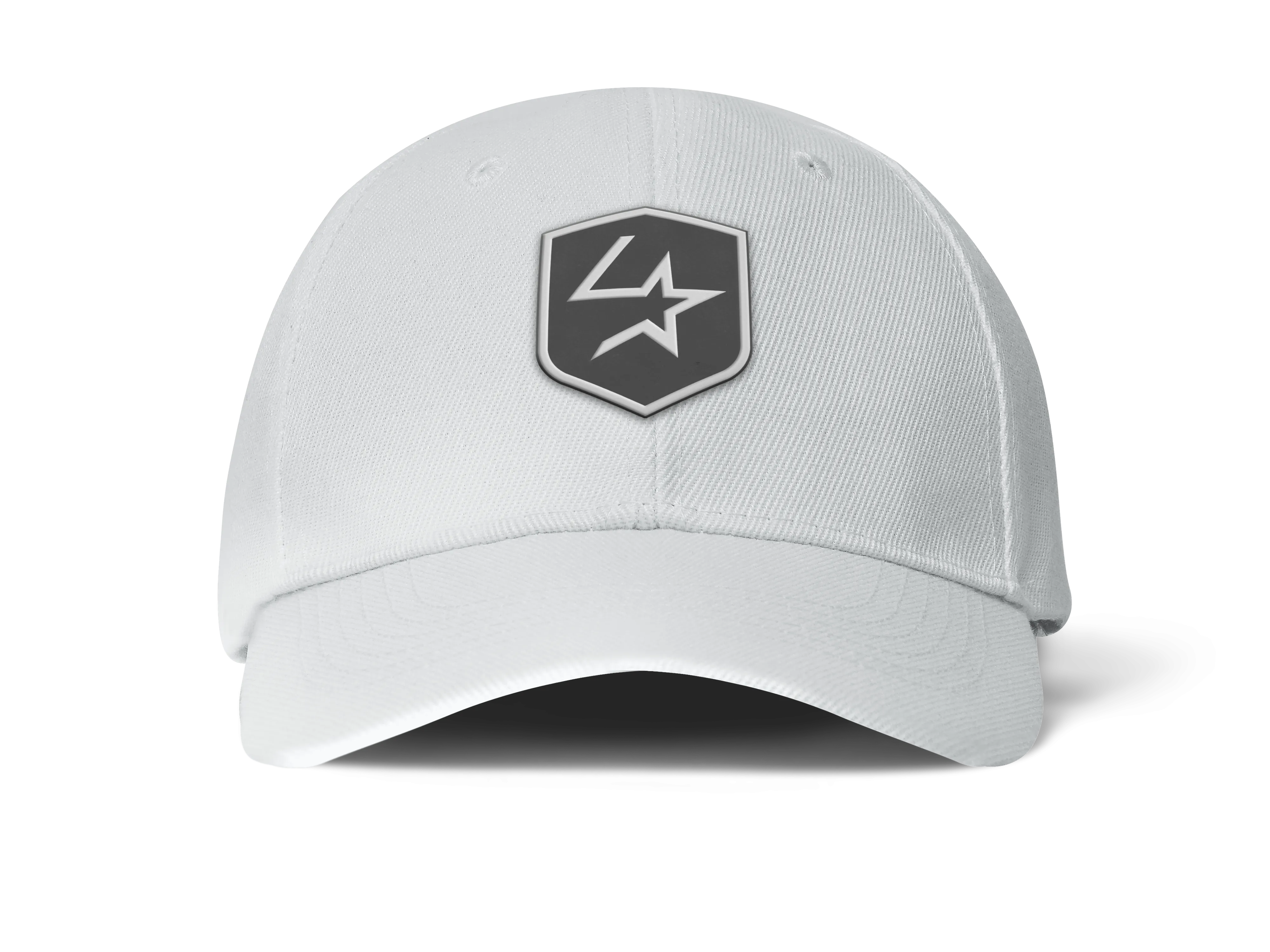 Lone Star Ropes Cap w/ PVC Shield - White