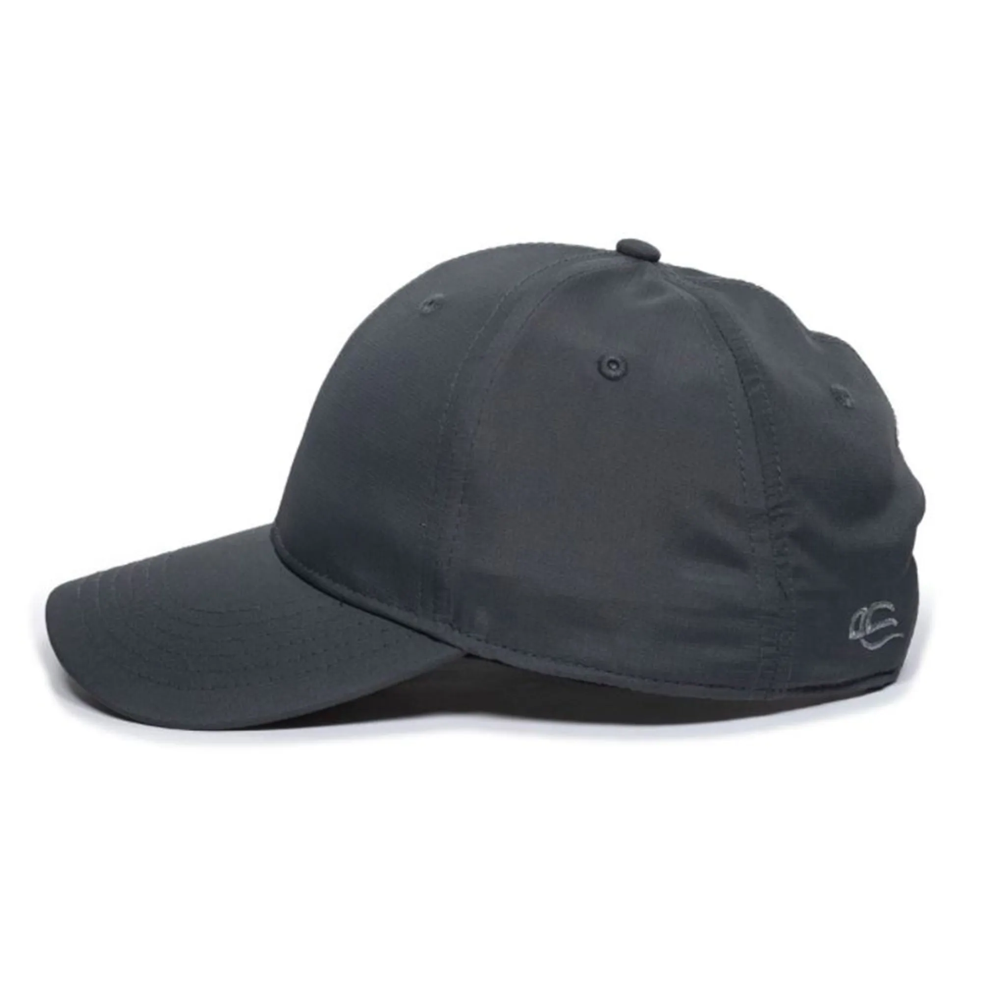 Low Profile 6 Panel Lightly Structured Pre-Curved Visor Trucker Hat Cap