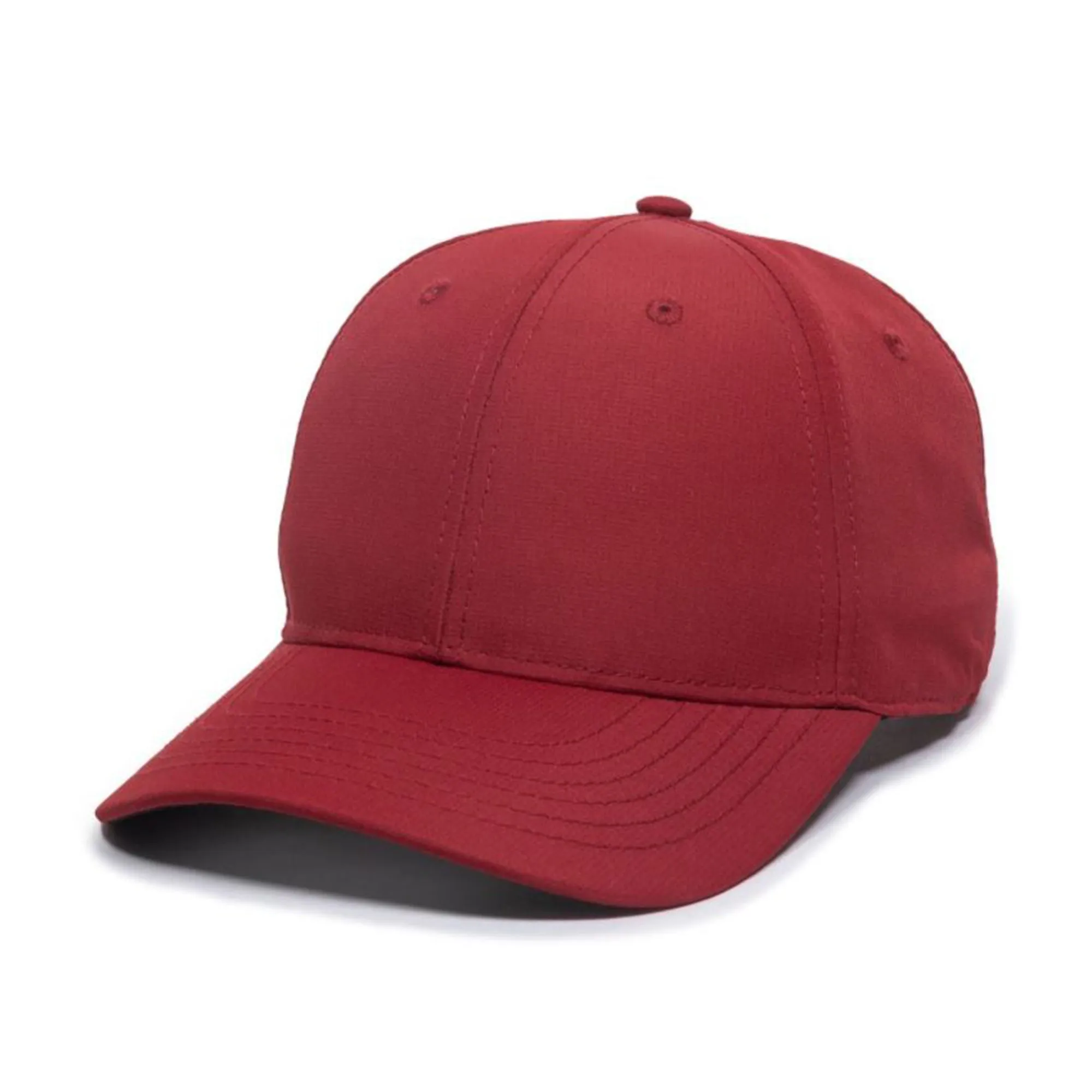 Low Profile 6 Panel Lightly Structured Pre-Curved Visor Trucker Hat Cap