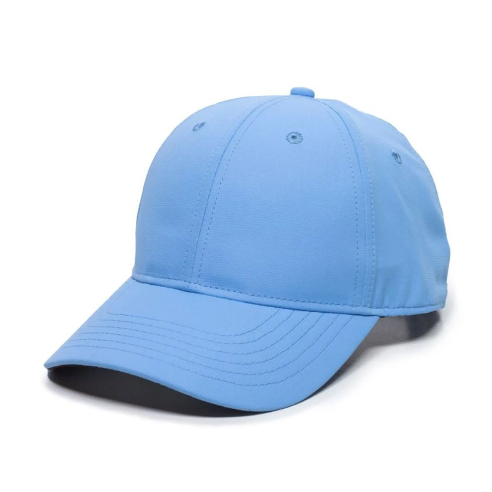 Low Profile 6 Panel Lightly Structured Pre-Curved Visor Trucker Hat Cap