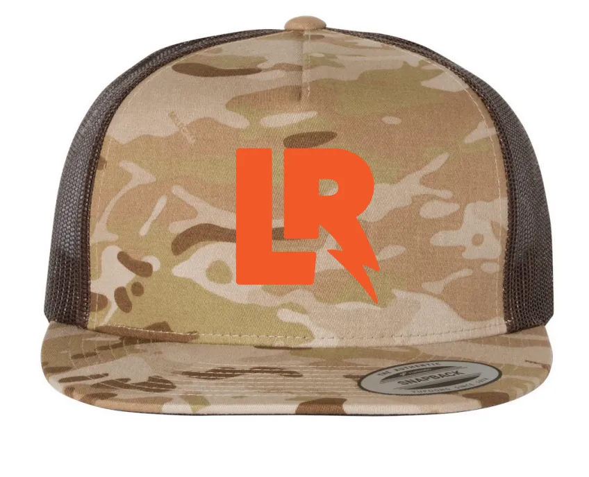 LR Tan Camo Trucker