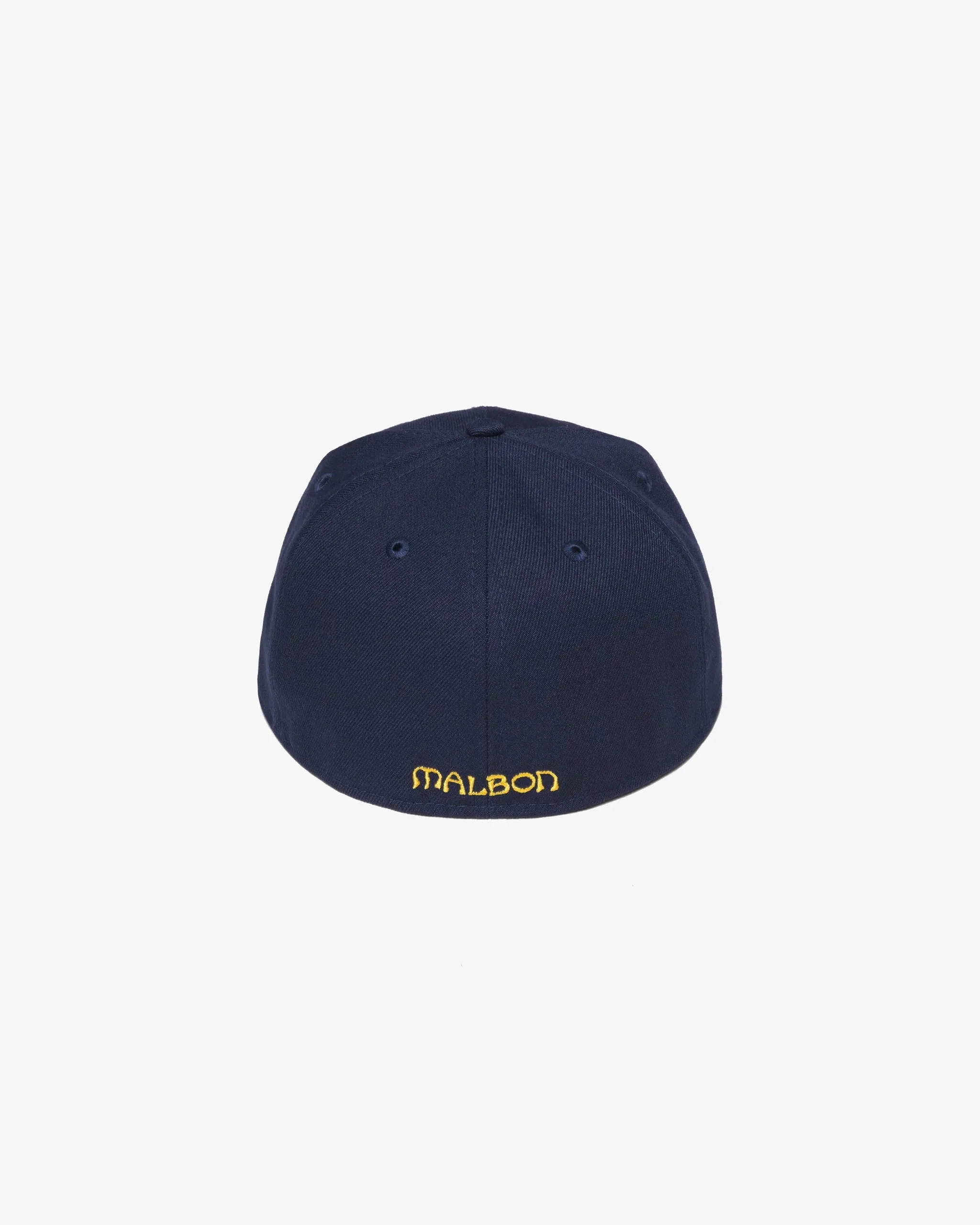 Malbon Golf MALBON X GHOSTFACE KILLAH X NEW ERA 59FIFTY - NAVY