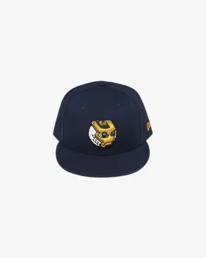 Malbon Golf MALBON X GHOSTFACE KILLAH X NEW ERA 59FIFTY - NAVY