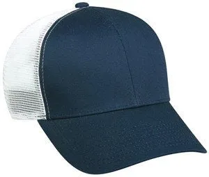 Mesh Back Structured Baseball Cap