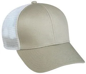 Mesh Back Structured Baseball Cap