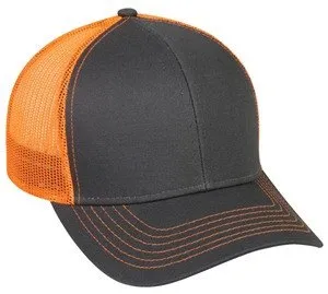 Mesh Back Structured Baseball Cap