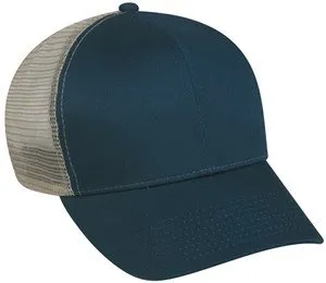 Mesh Back Structured Baseball Cap