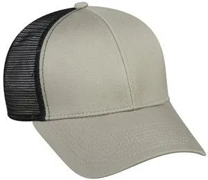 Mesh Back Structured Baseball Cap