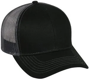 Mesh Back Structured Baseball Cap