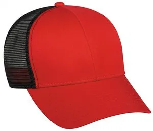 Mesh Back Structured Baseball Cap