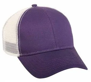 Mesh Back Structured Baseball Cap