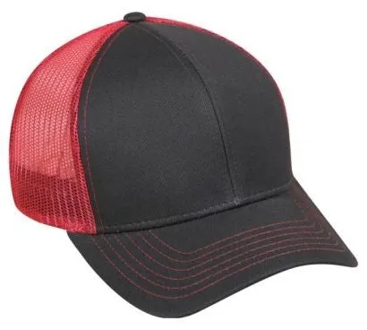 Mesh Back Structured Baseball Cap