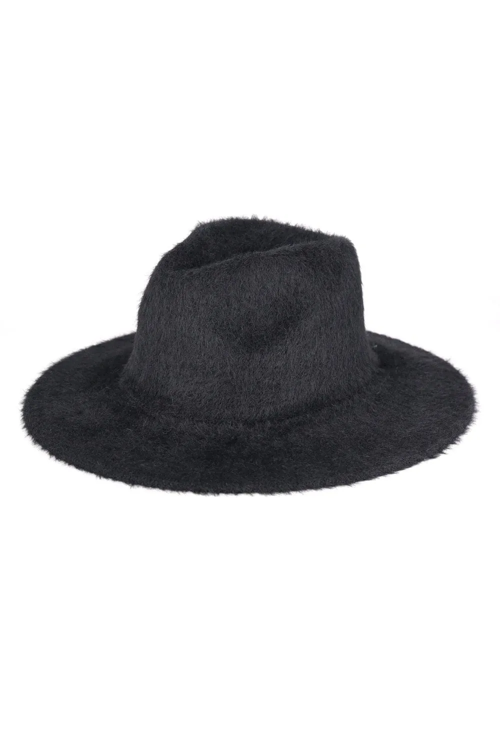 MH0172 Fuzzy Fedora Hat