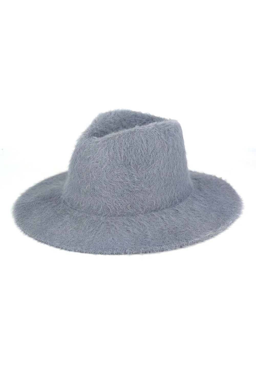 MH0172 Fuzzy Fedora Hat