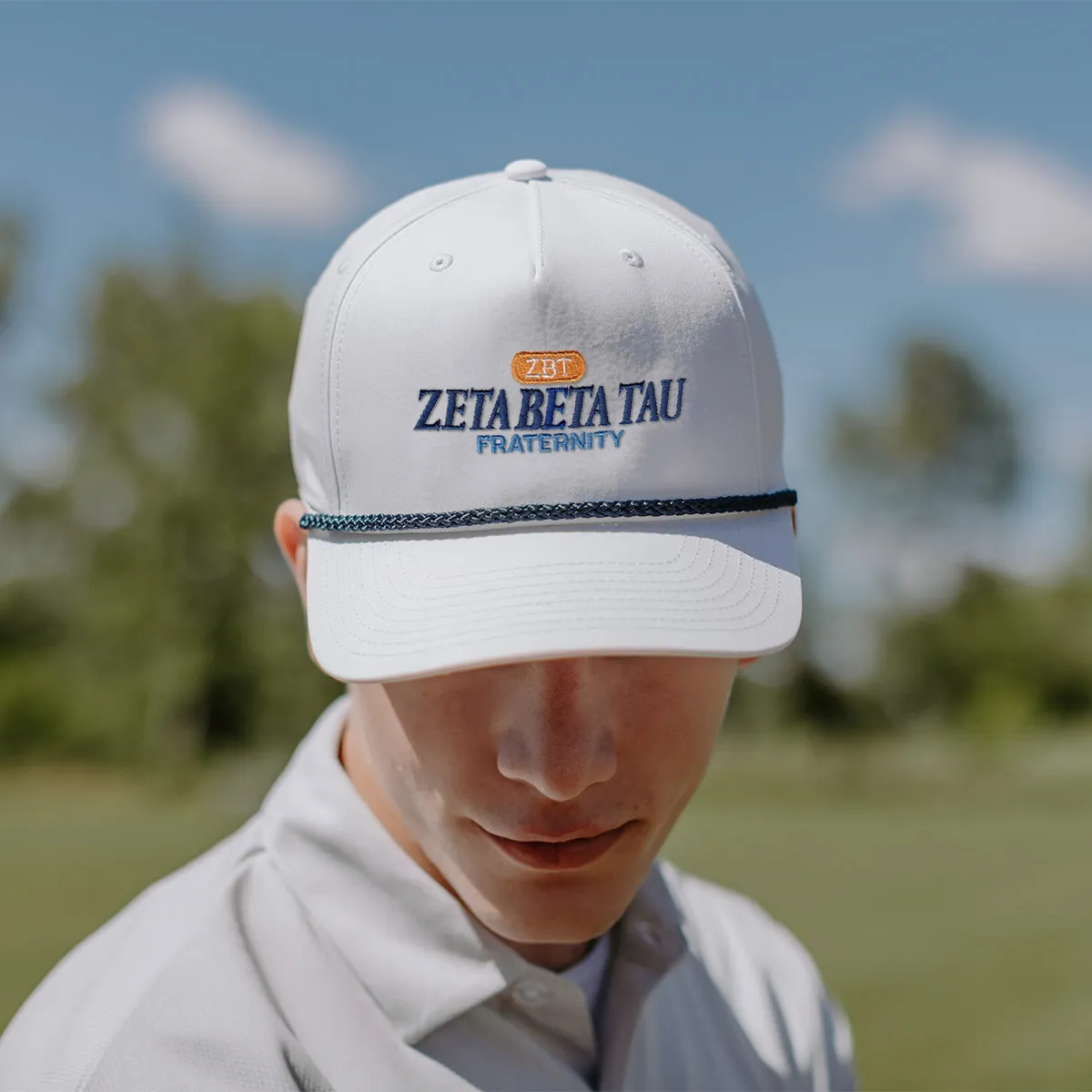 New! ZBT White Richardson Rope Hat