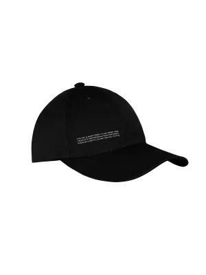 Oilseed Hemp Twill Baseball Cap—black