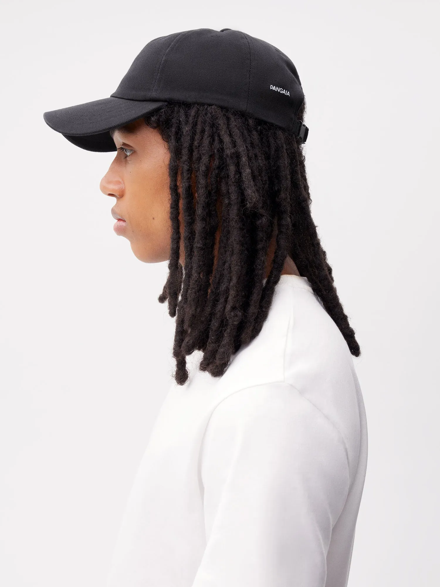 Oilseed Hemp Twill Baseball Cap—black