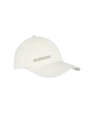 Oilseed Hemp Twill Baseball Cap—ecru ivory