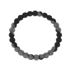 Power Band Baseball Bracelet | Black & Grey