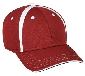 Proflex Fitted Cap with Crown Inserts