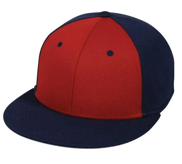 ProFlex Flat Visor Fitted Cap - 3 Tone Colors