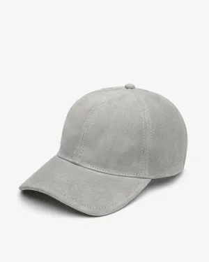 Rag & Bone - Marilyn Baseball Cap in Grey Suede