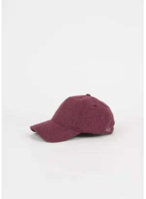 Rag & Bone - Marilyn Baseball Cap in Pink Wool