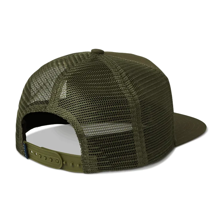 ROARK Station Trucker Snapback Hat - MILITARY