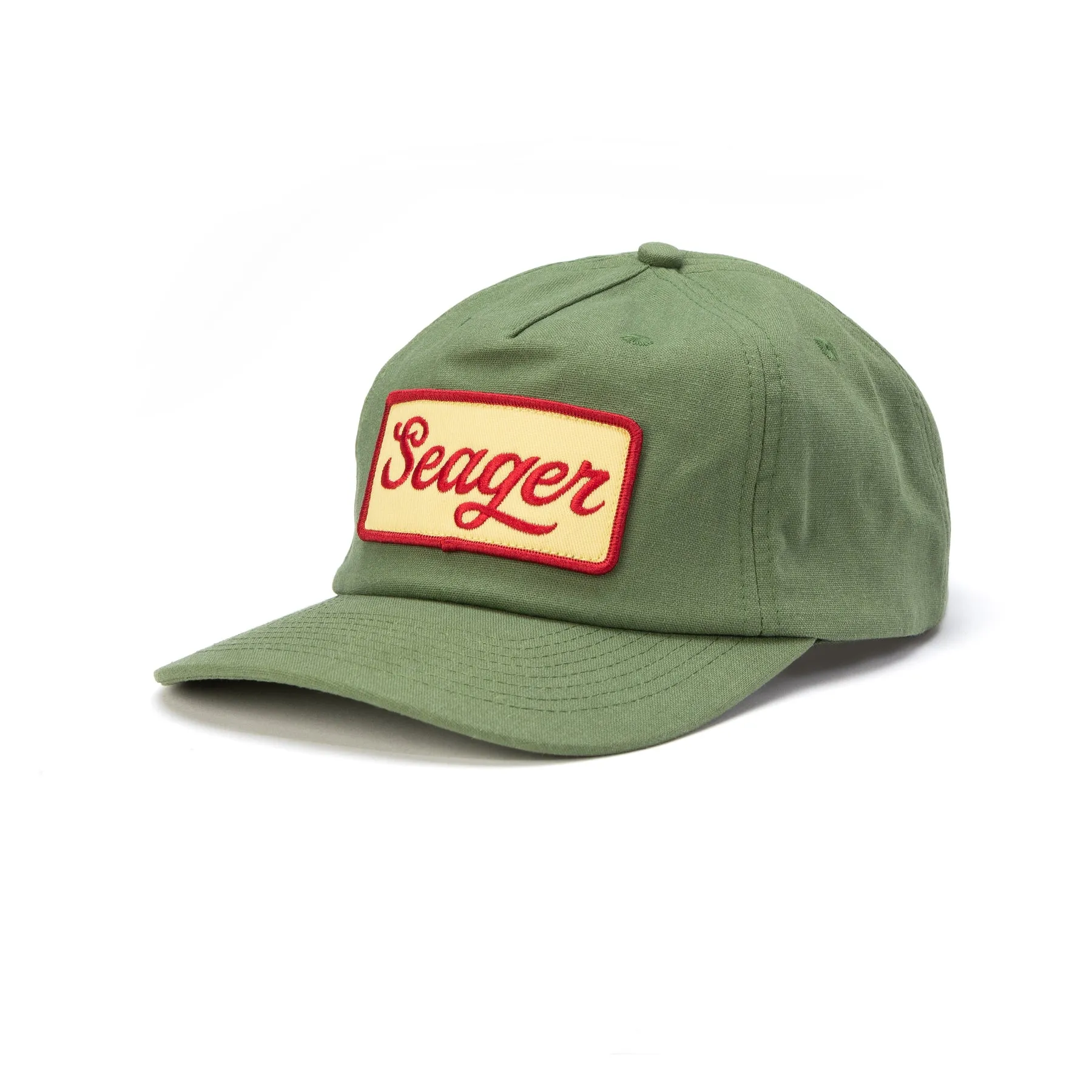 SEAGER Uncle Bill Hemp Snapback - GREEN