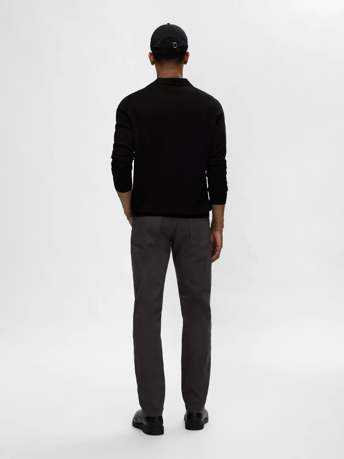 Selected Homme - Long Sleeve Polo Knit