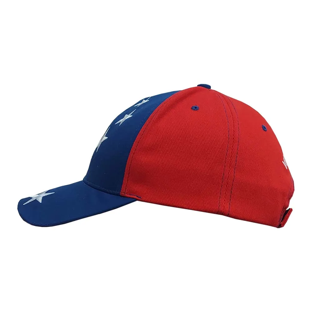 Skyros Gorra de Venezuela tricolor con 7 estrellas y escudo