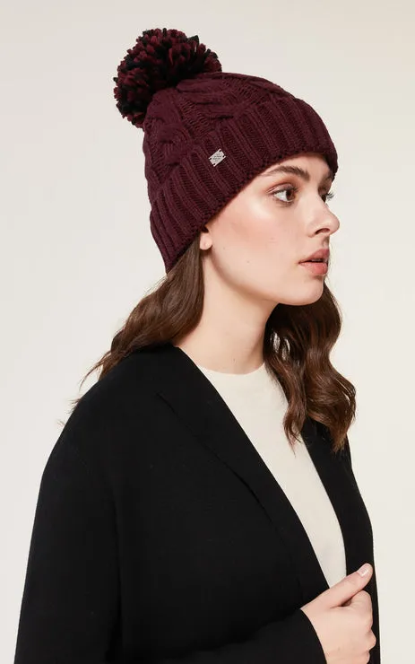 Soia & Kyo - Amalie Hat in Dewberry Pom