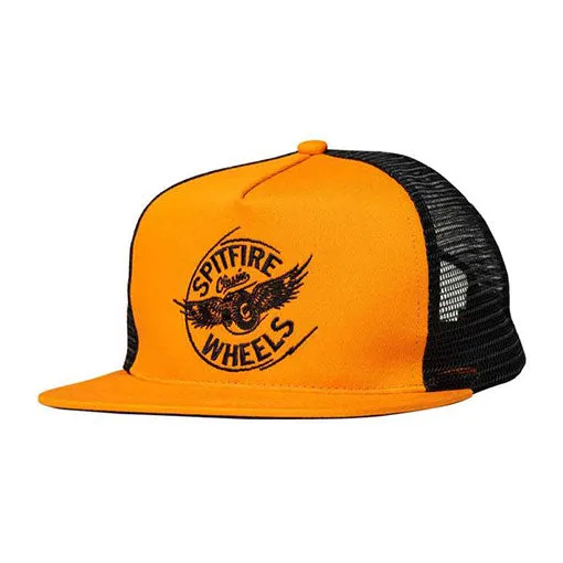 Spitfire Flying Classic Snapback Cap Orange/Black